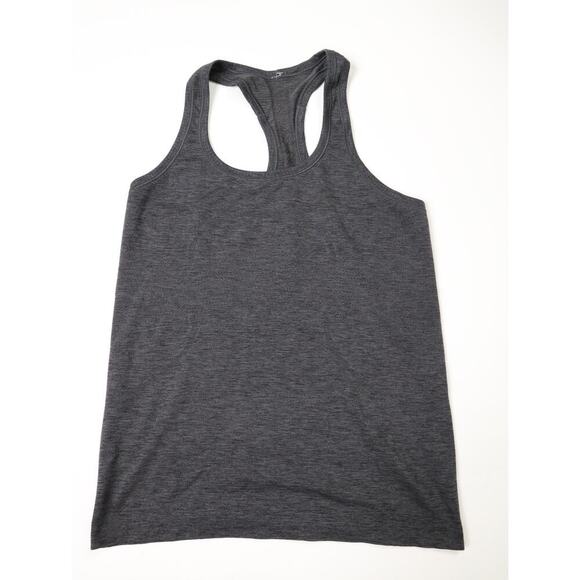 lululemon athletica Tops - Lululemon Swiftly Tech Racerback Tank Dark Gray Size 10 Athletic Workout Top